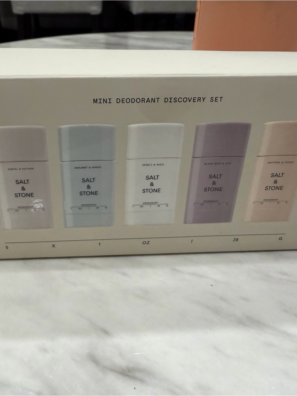 Salt & Stone Mini Deodorant Discovery Set - Pastel Assorted